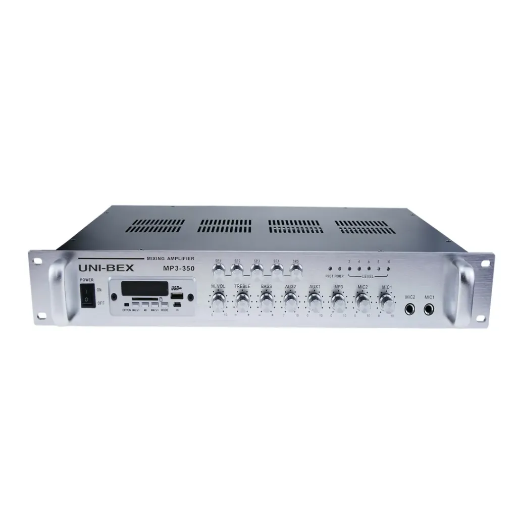AMPLIFIER UNI-BEX MP3-350///350-400W [5 ZONE] | RM Audio